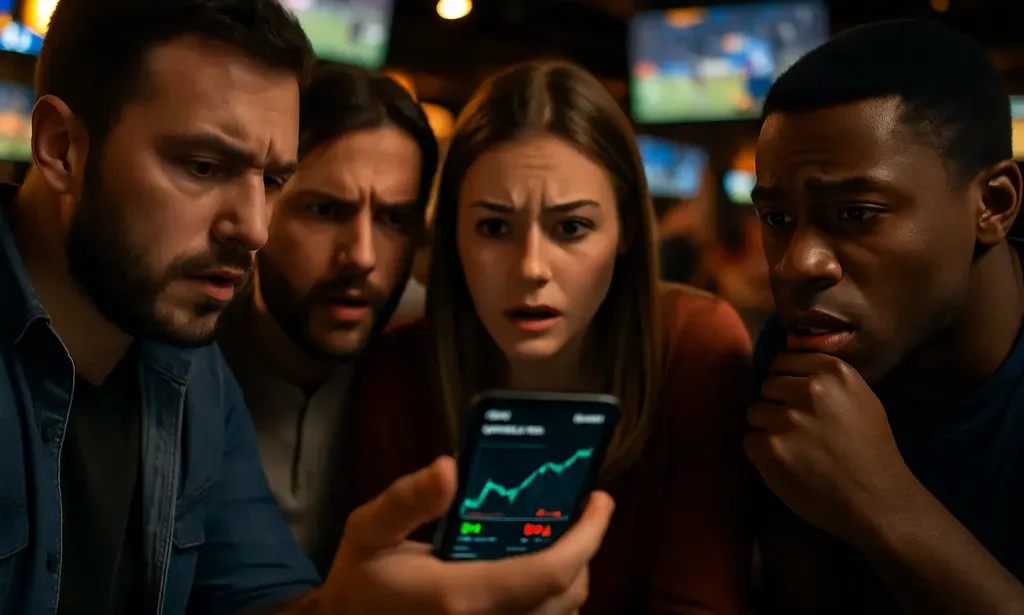Analyst reviews Prediction Markets and sports betting regulation charts on a laptop