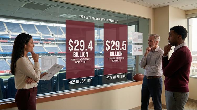 The $29.5 Billion NFL Betting Plateau