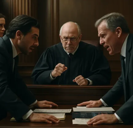 Prediction market rulings reviewed beside sports betting charts and court documents