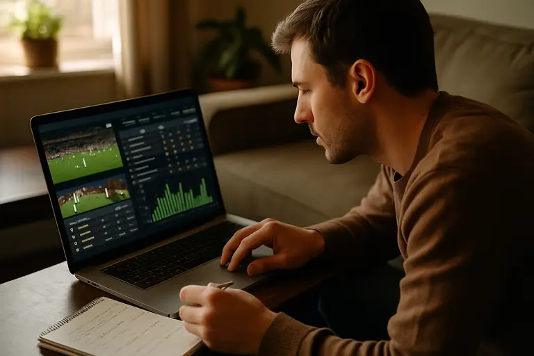 Trader comparing sportsbook prices and exchange order book depth